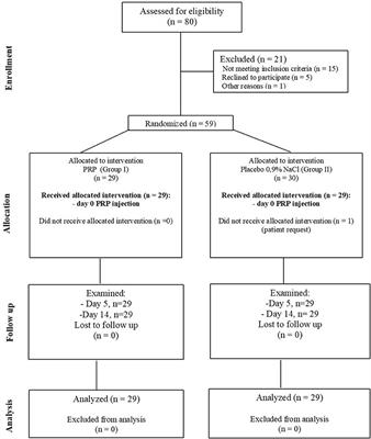 Platelet-Rich Plasma Intramuscular Injections — Antinociceptive Therapy in Myofascial Pain Within Masseter Muscles in Temporomandibular Disorders Patients: A Pilot Study